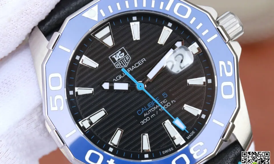 Tag Heuer Carrera CAV514C.FC8171 V6 Factory 1:1 Best Edition Replica Watch Blue Bezel